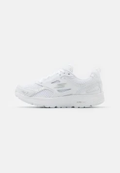 Go Run Consistent Lace Up - Nøytrale Løpesko - White/Silver