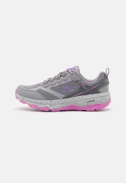 Go Run Trail Altitude Lace Up - Løpesko For Mark - Gray/Pink