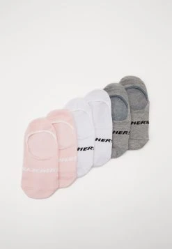 Skechers Basic Footies Ventilation 6Pack - Ankelsokker - English Rose