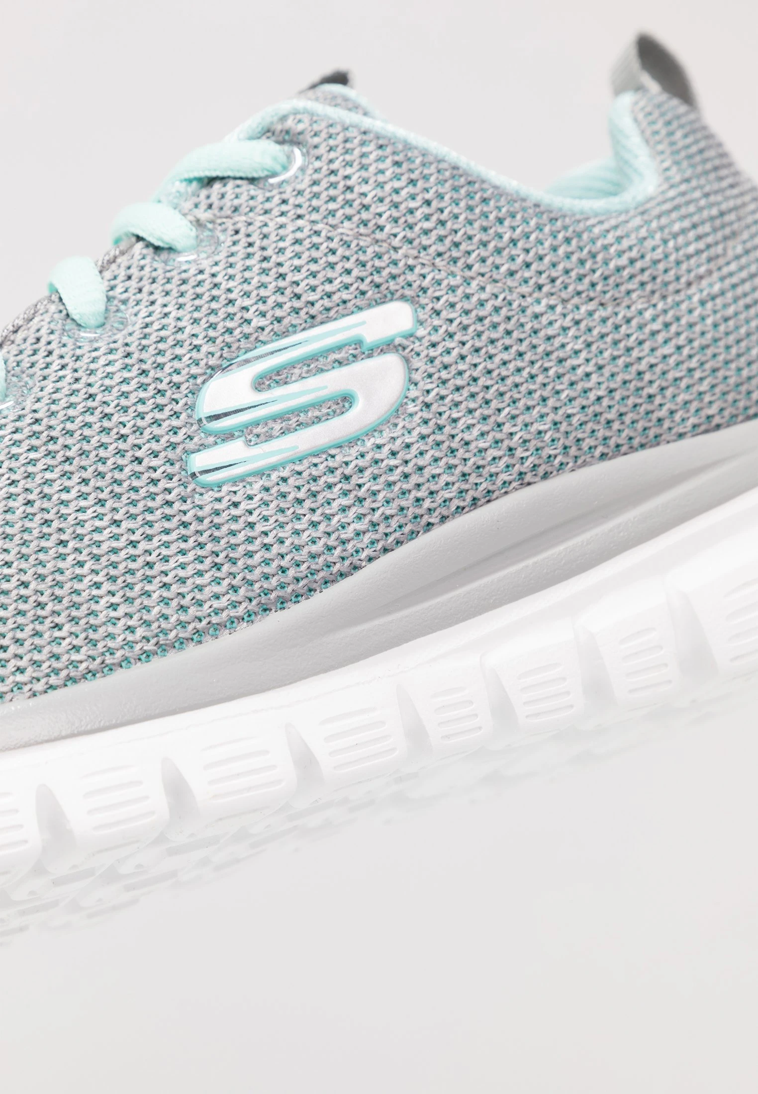 Skechers Graceful - Joggesko - Gray/Mint - Bilde 3