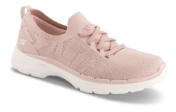 Skechers Damesko Med Snøre Rosa 124536