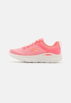 Go Run Lite Lace Up - Nøytrale Løpesko - Pink/Coral