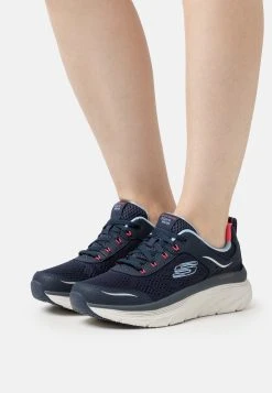 D'Lux Walker - Joggesko - Navy/Coral/Light Blue Trim