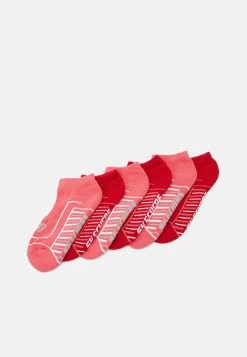 Skechers Basic Cushioned Sneaker 6 Pack - Sokker - Sun Kissed Coral