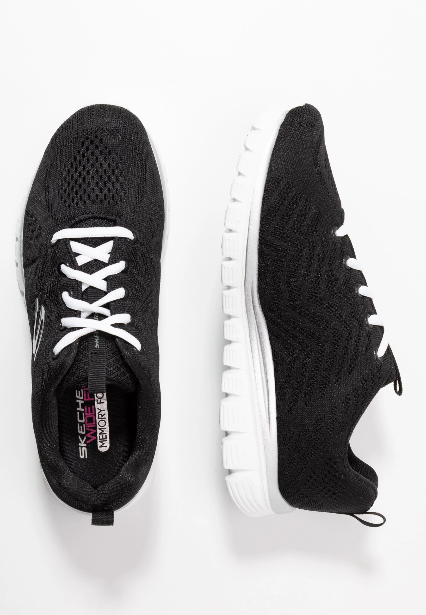 Graceful- Joggesko - Black/White - Bilde 4