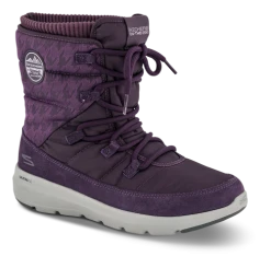 Skechers Kraftige Damestøvletter Lilla 144157