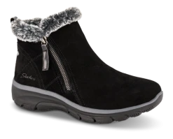 Skechers Korte Damestøvletter Sort 167108