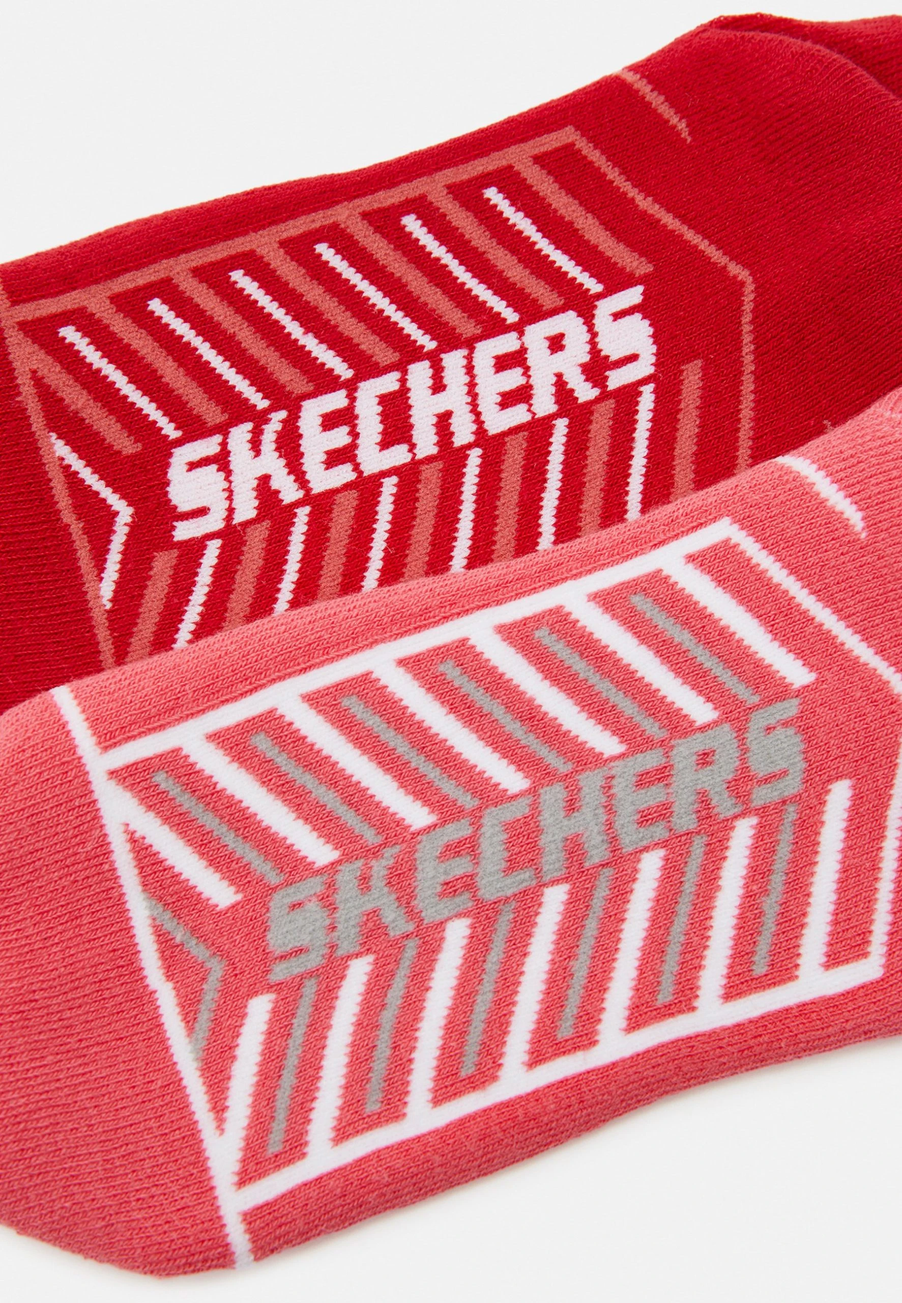 Skechers Basic Cushioned Sneaker 6 Pack - Sokker - Sun Kissed Coral - Bilde 2