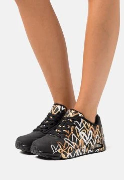 Uno - Joggesko - Black/Multi-Coloured Metallic