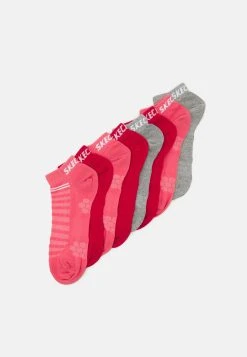 Skechers Basic Sneaker Ventilation 8 Pack - Sokker - Sun Kissed Coral