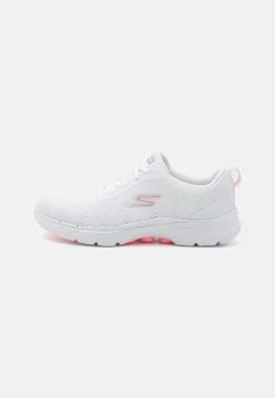 Go Walk 6 Bungee - Vandresko - White/Pink