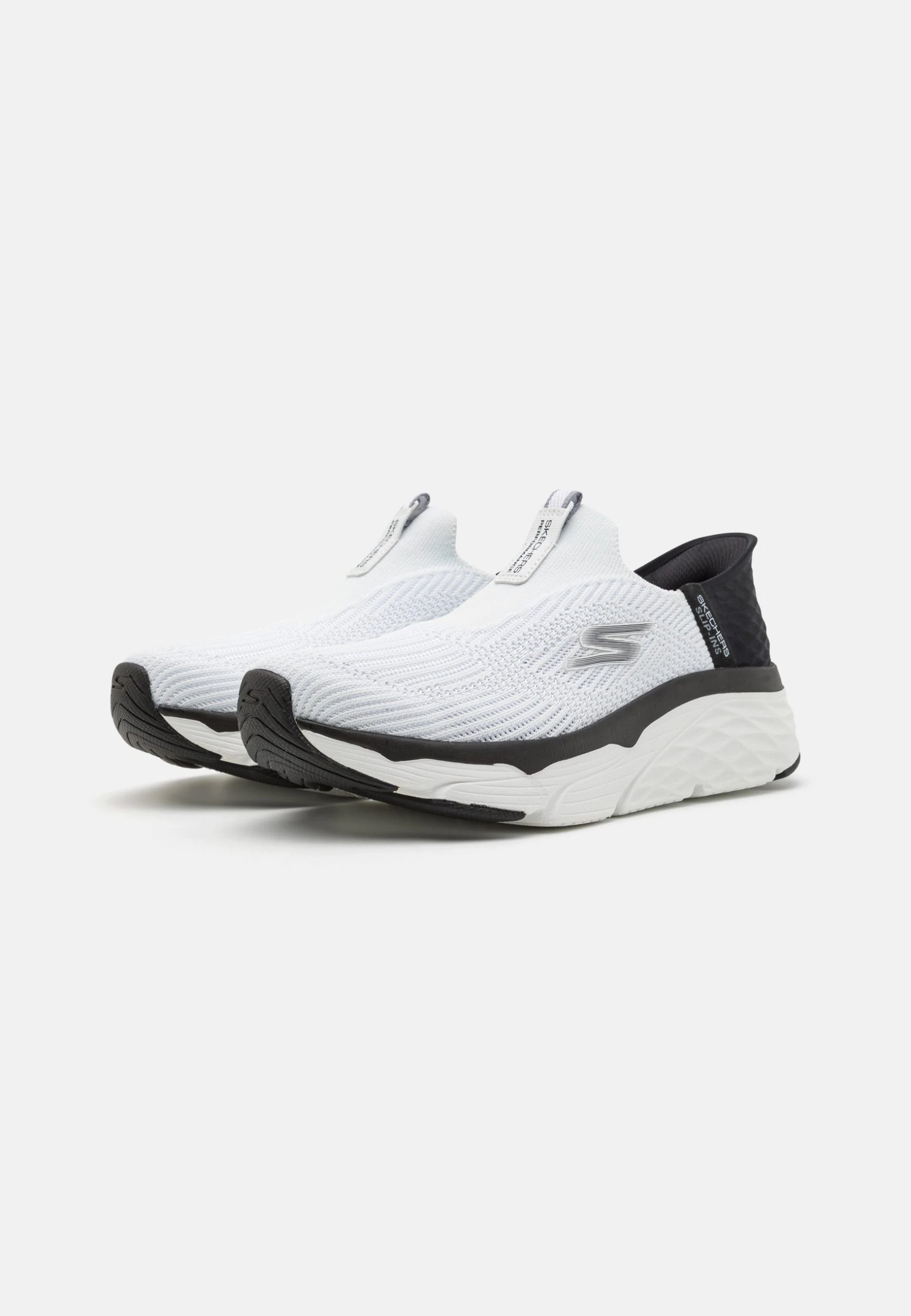 Max Cushioning Elite Slip In - Nøytrale Løpesko - White/Black - Bilde 2