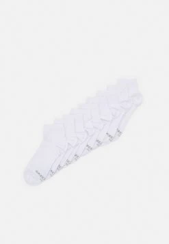 Skechers Online Women Basic Quarter 9 Pack - Sokker - White