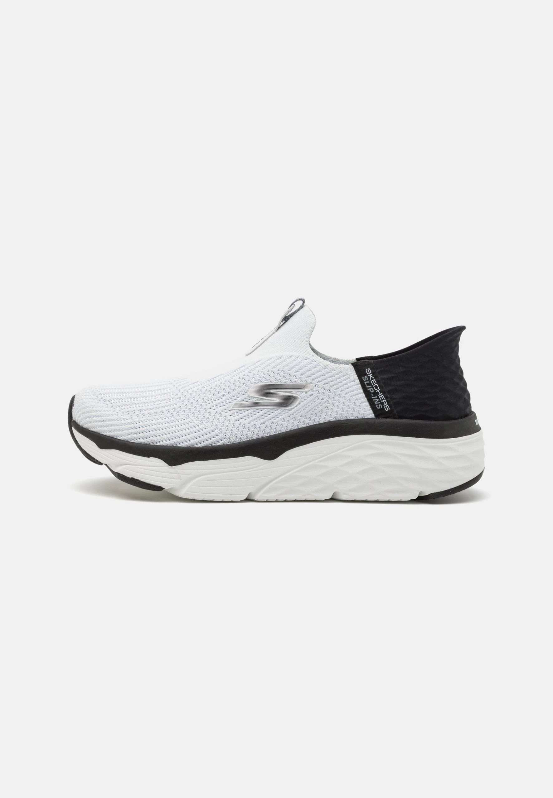 Max Cushioning Elite Slip In - Nøytrale Løpesko - White/Black