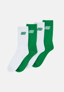 Skechers Tennis Cushioned 4 Pack - Sokker - Jolly Geen