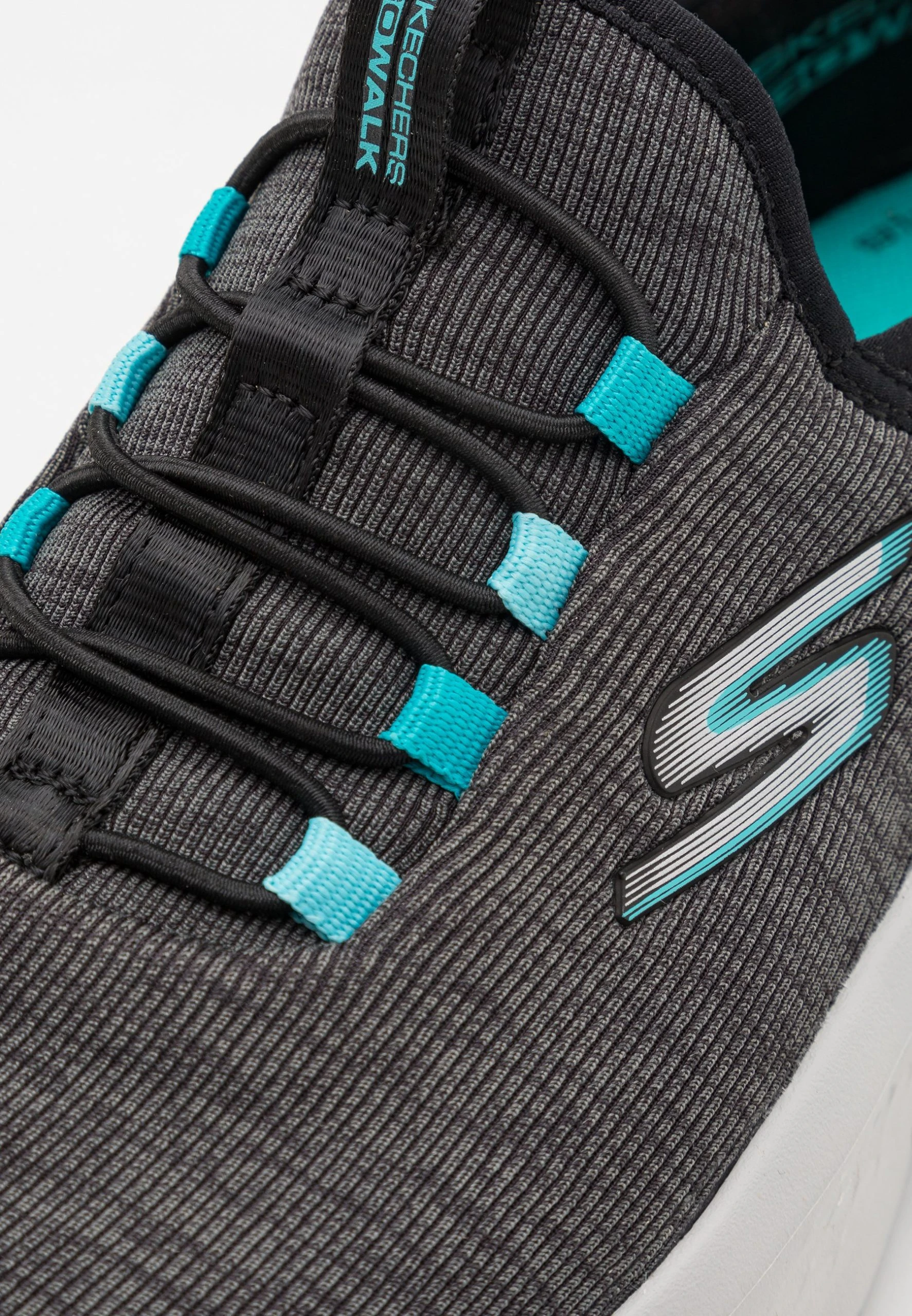 Go Walk Flex Bungee - Vandresko - Black/White - Bilde 6