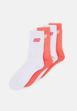 Skechers Tennis Cushioned 4 Pack - Sokker - Sun Kissed Coral