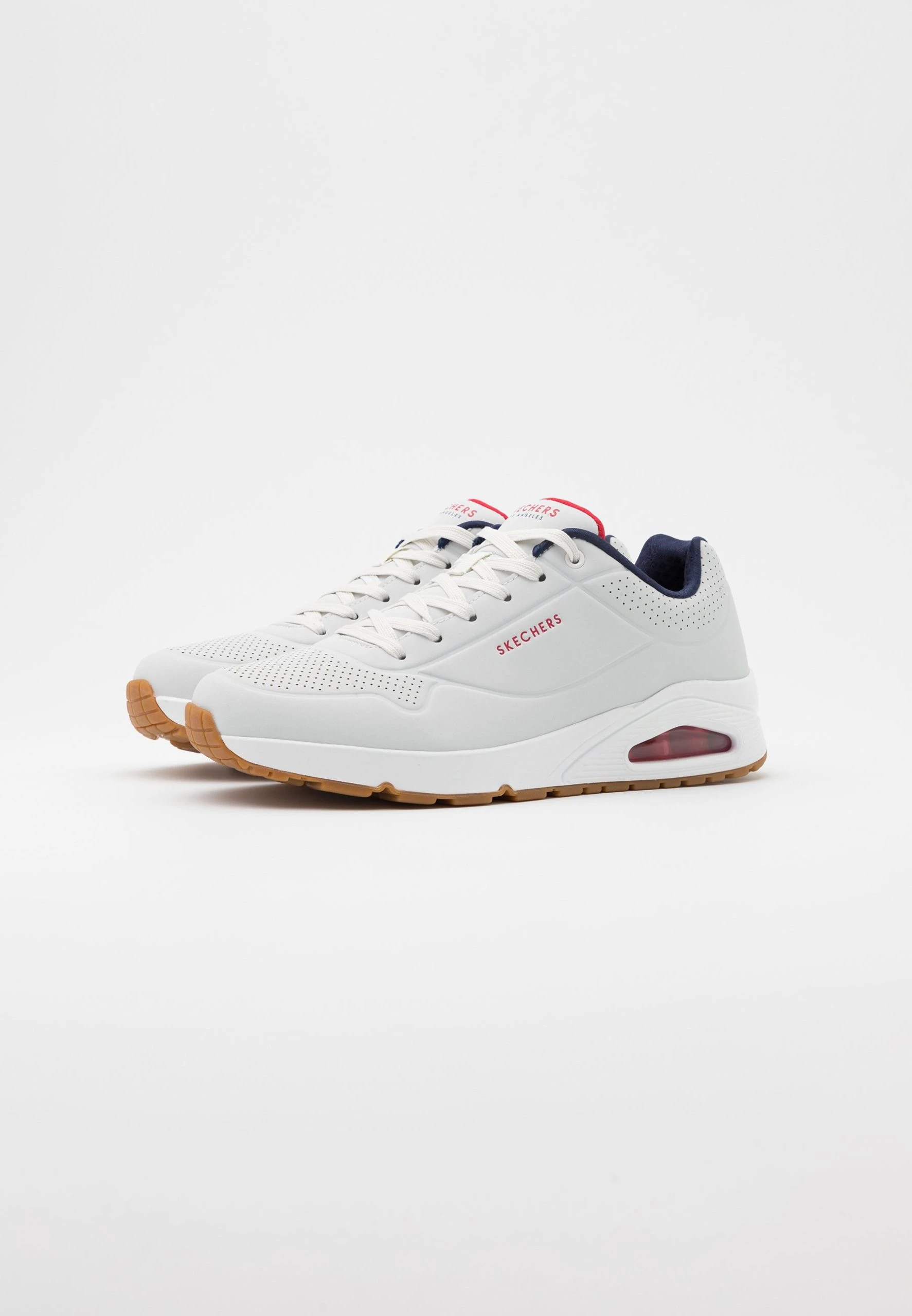 Uno - Joggesko - White/Navy/Red - Bilde 2