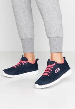 Graceful- Joggesko - Navy/Hot Pink