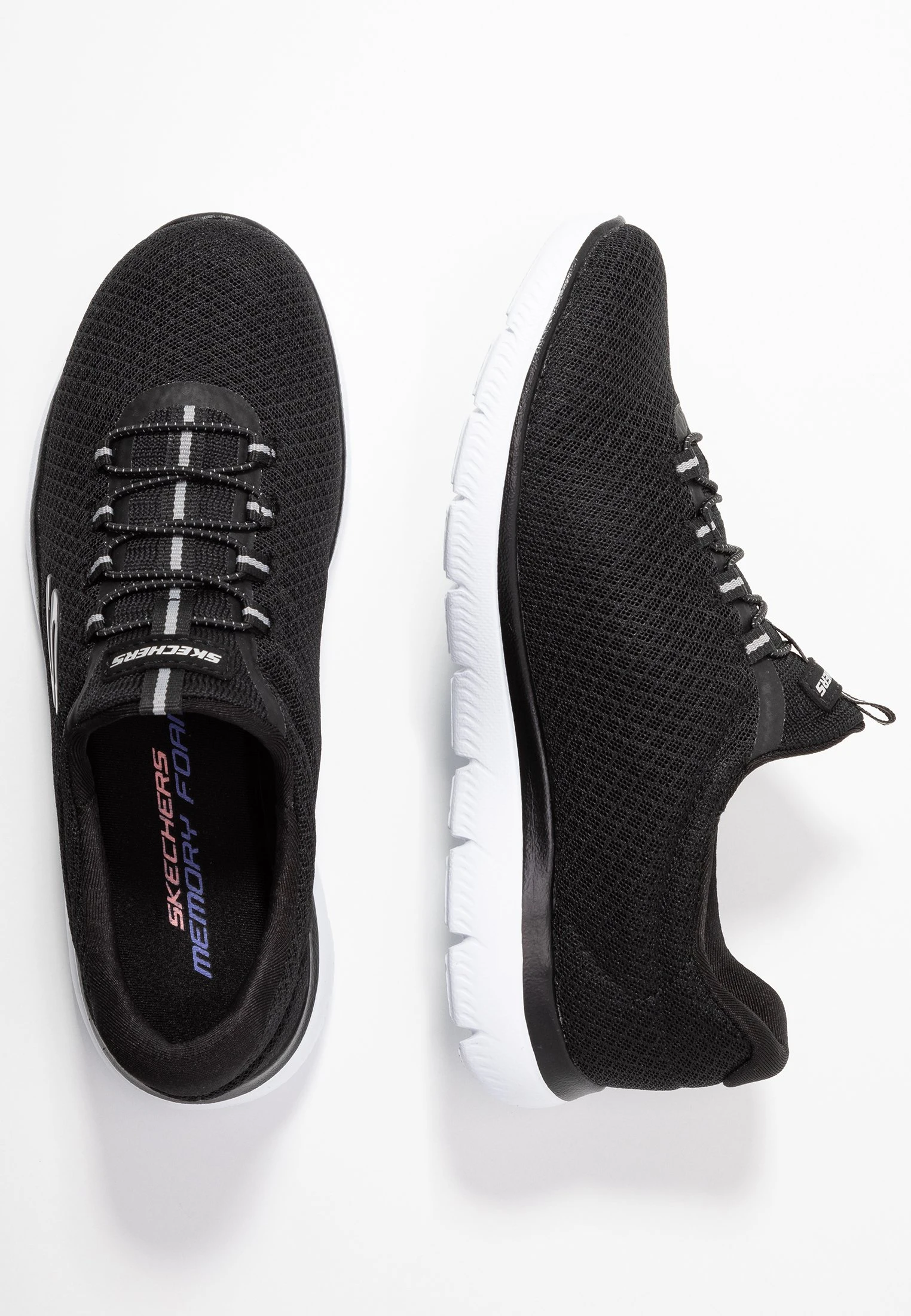 Skechers Summits - Joggesko - Black/White - Bilde 4