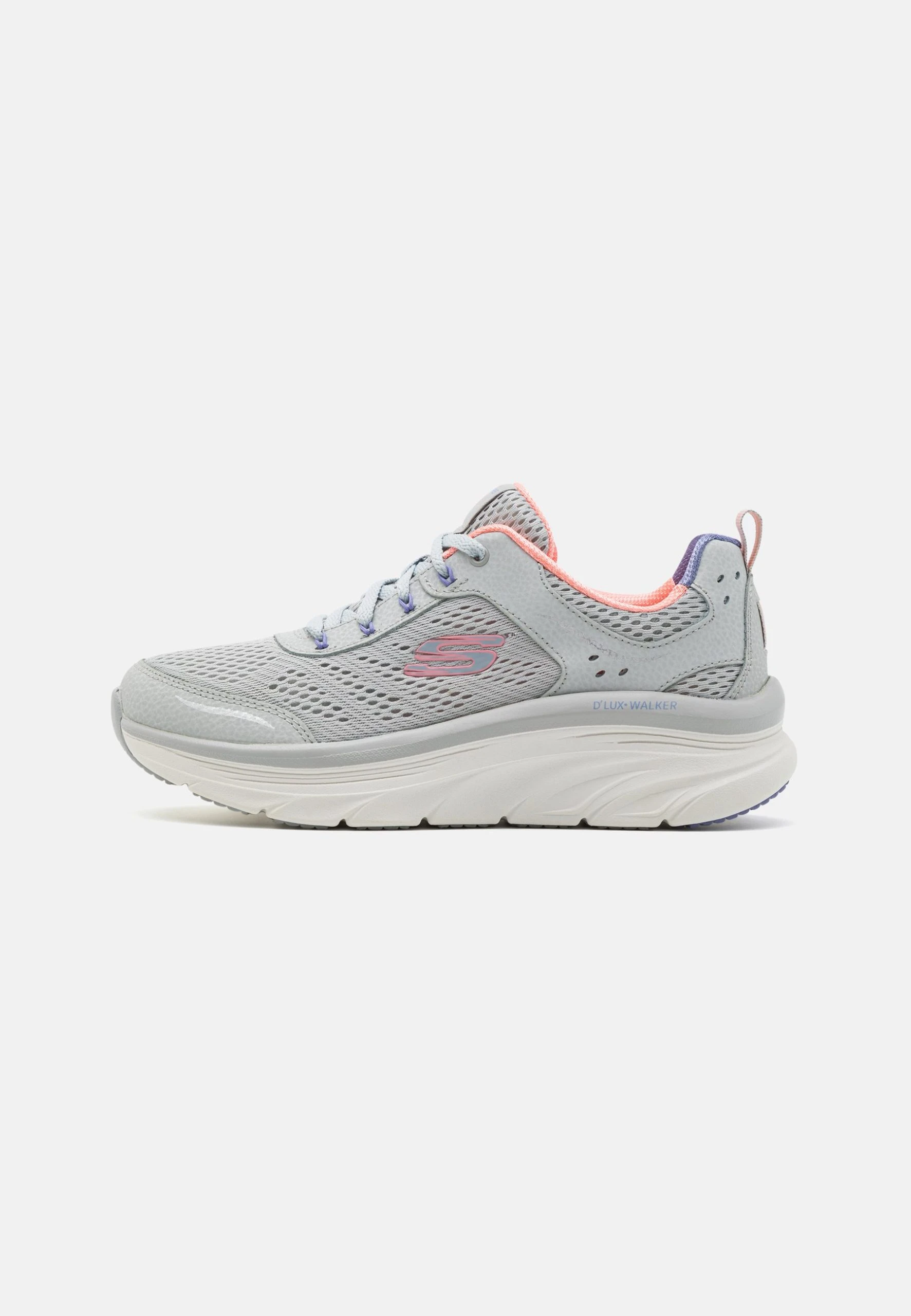 D'Lux Walker - Joggesko - Light Gray/Coral/Lavender - Bilde 2