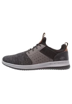 Skechers Delson - Slippers - Black/Grey
