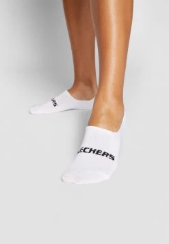 Skechers Basic Footies Ventilation 6Pack - Ankelsokker - White