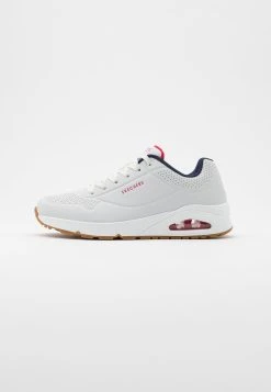 Uno - Joggesko - White/Navy/Red