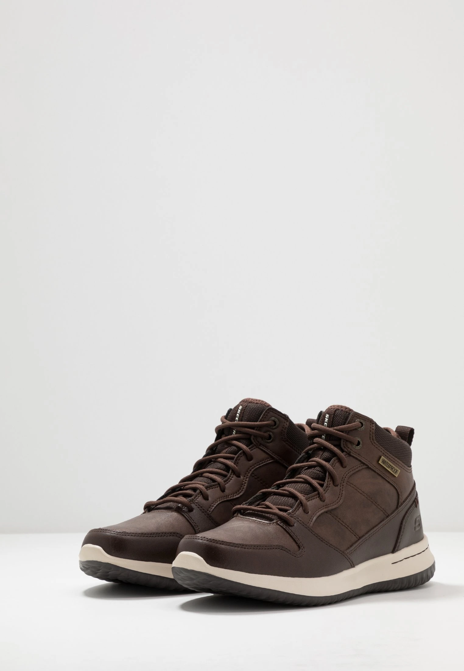 Skechers Delson - Høye Joggesko - Chocolate - Bilde 3